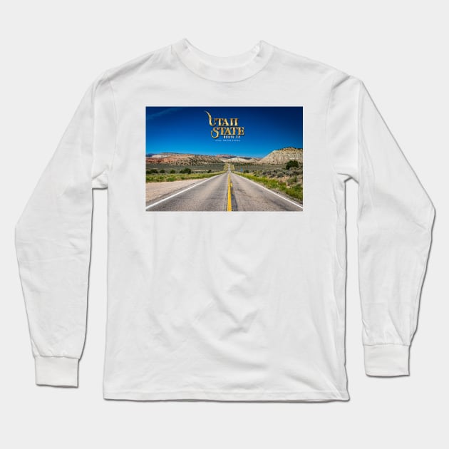 Utah State Route 12 Scenic Drive Long Sleeve T-Shirt by Gestalt Imagery